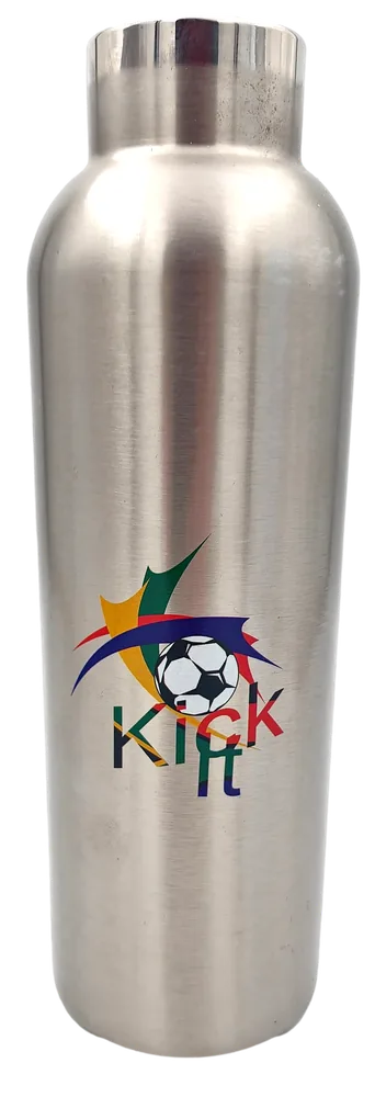 Branded stainless steel bottle